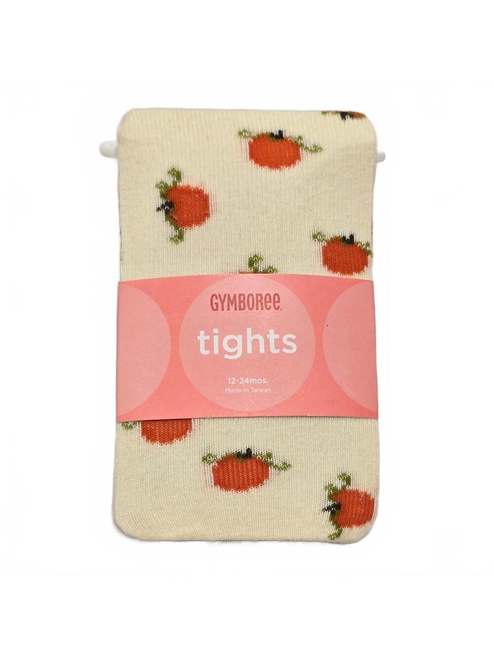 Gymboree Girls 12-18-24 m Tights Fall Pumpkin Halloween Thanksgiving NWT VTG